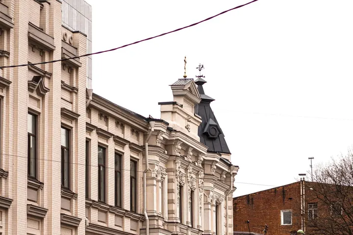 Исторические фасады в центре Днепра